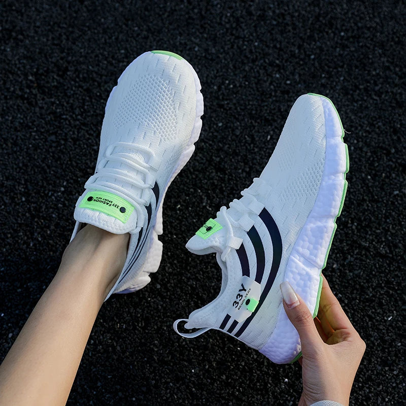 Men’s Casual Mesh Sneakers | Lightweight Breathable Running Shoes | Summer Outdoor Walking & Jogging Sports Footwear