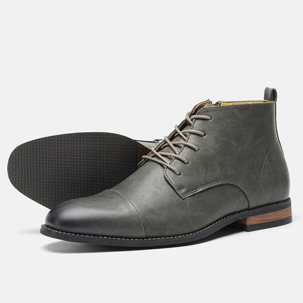 Men’s Leather Boots – Comfortable & Fashionable Brand Footwear