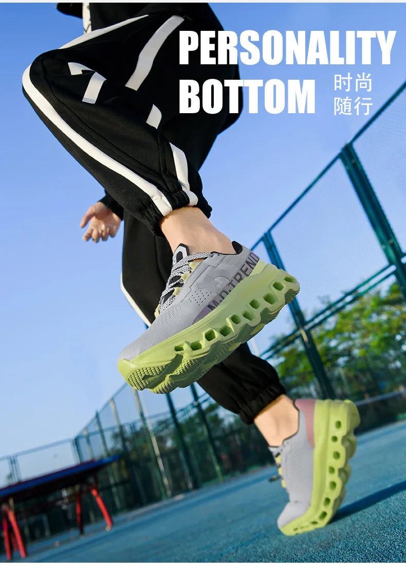 Men's Air Running Sneakers –2025. Breathable Outdoor Marathon & Walking Shoes, Large Size Sports Footwear