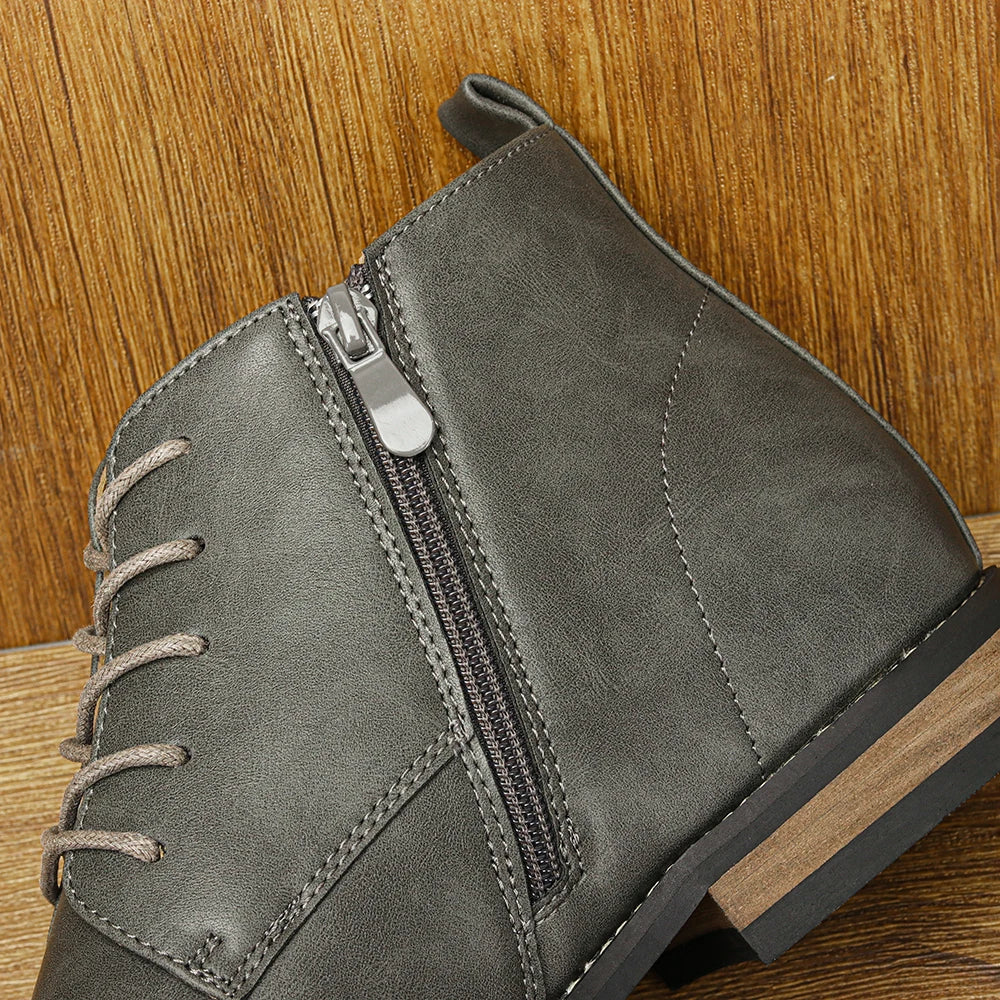 Men’s Leather Boots – Comfortable & Fashionable Brand Footwear