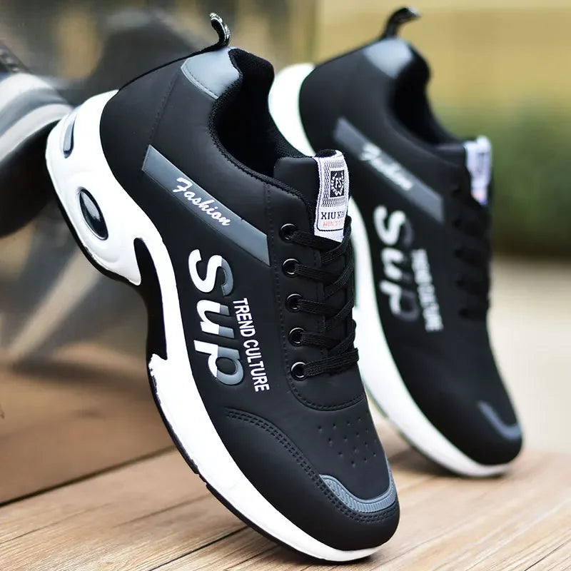 2025 Men’s Sports Shoes | Autumn Winter Korean Edition Trend | Waterproof Running, Tennis & Basketball Sneakers | Durable Shock Absorbing Casual Shoes