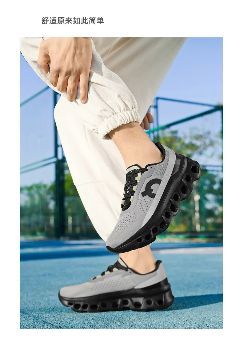 Men's Air Running Sneakers –2025. Breathable Outdoor Marathon & Walking Shoes, Large Size Sports Footwear