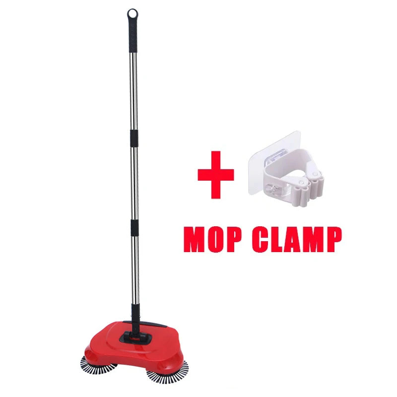 Lazy Sweeper Multifunctional Hand Push Vacuum Cleaner – Broom, Dustpan & Mop Combo