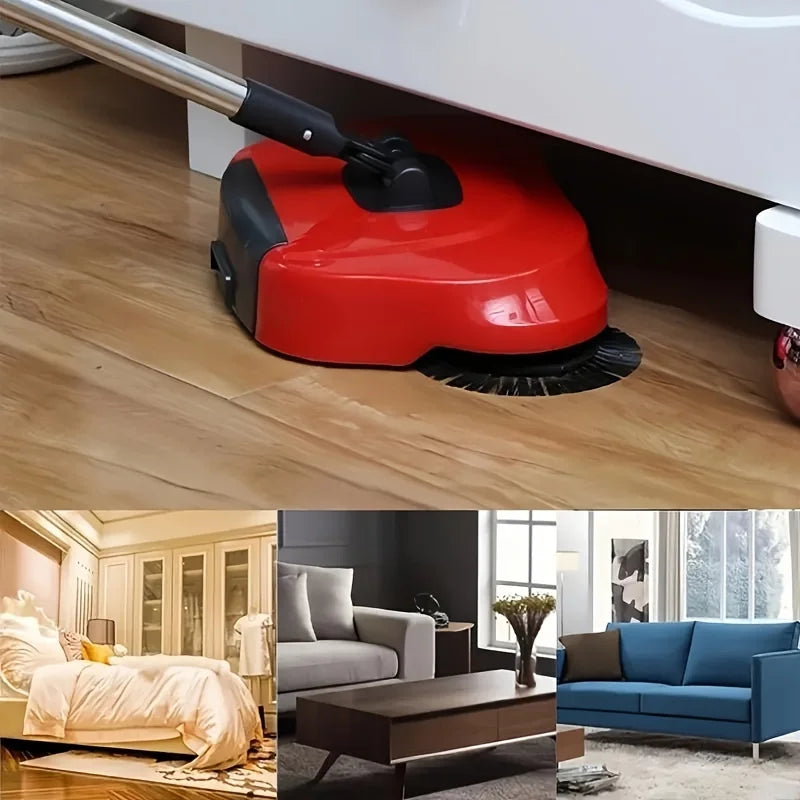 Lazy Sweeper Multifunctional Hand Push Vacuum Cleaner – Broom, Dustpan & Mop Combo