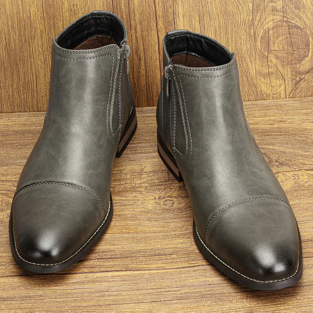 Men’s Leather Boots – Comfortable & Fashionable Brand Footwear