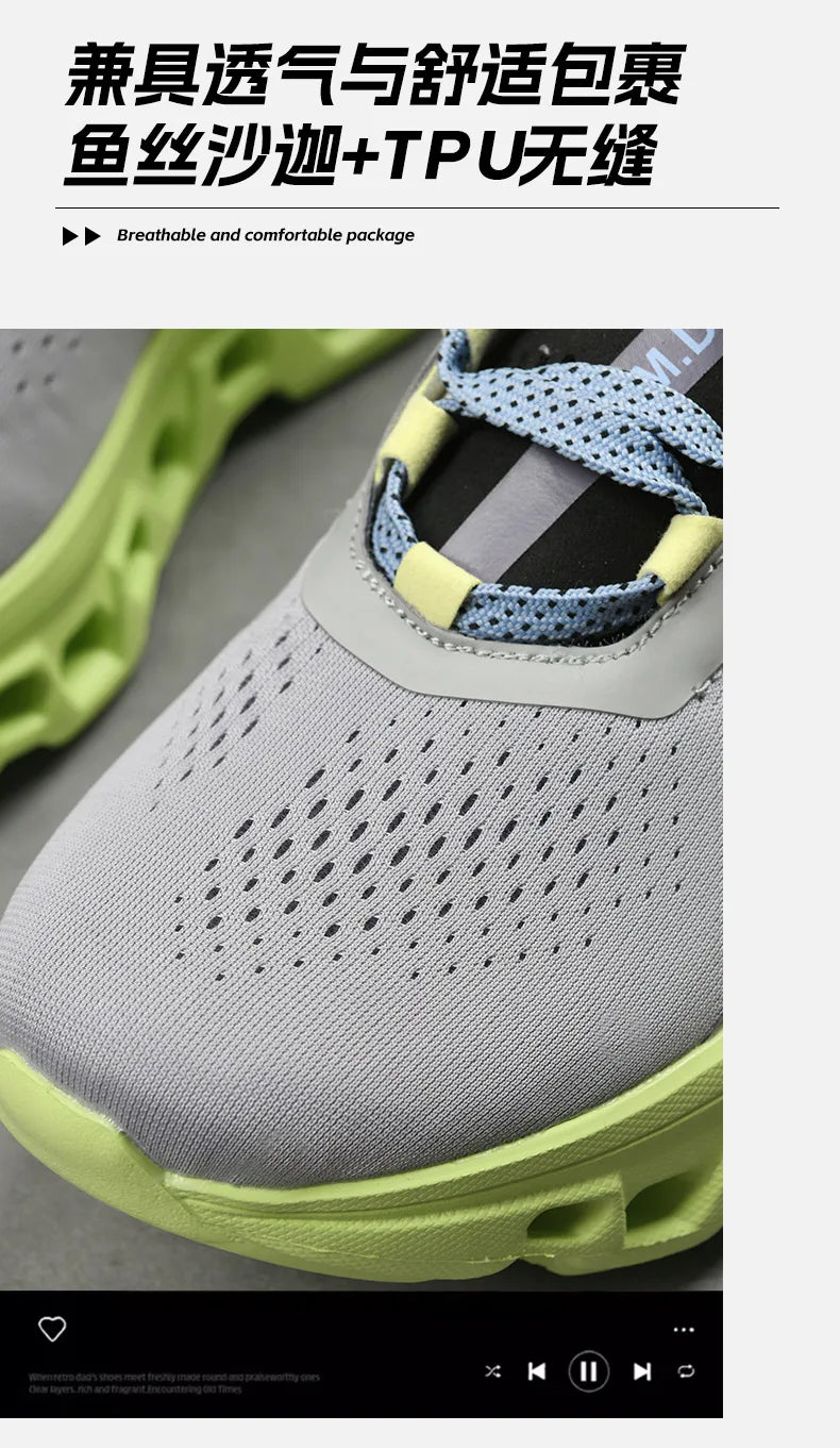 Men's Air Running Sneakers –2025. Breathable Outdoor Marathon & Walking Shoes, Large Size Sports Footwear