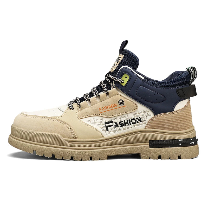 Men Casual Vulcanized Sneakers | Autumn Outdoor Walking Sport Shoes | Soft Sole Comfortable Male Fashion Boot Shoes
