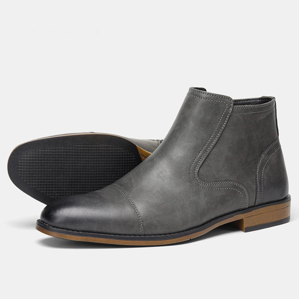 Men’s Leather Boots – Comfortable & Fashionable Brand Footwear