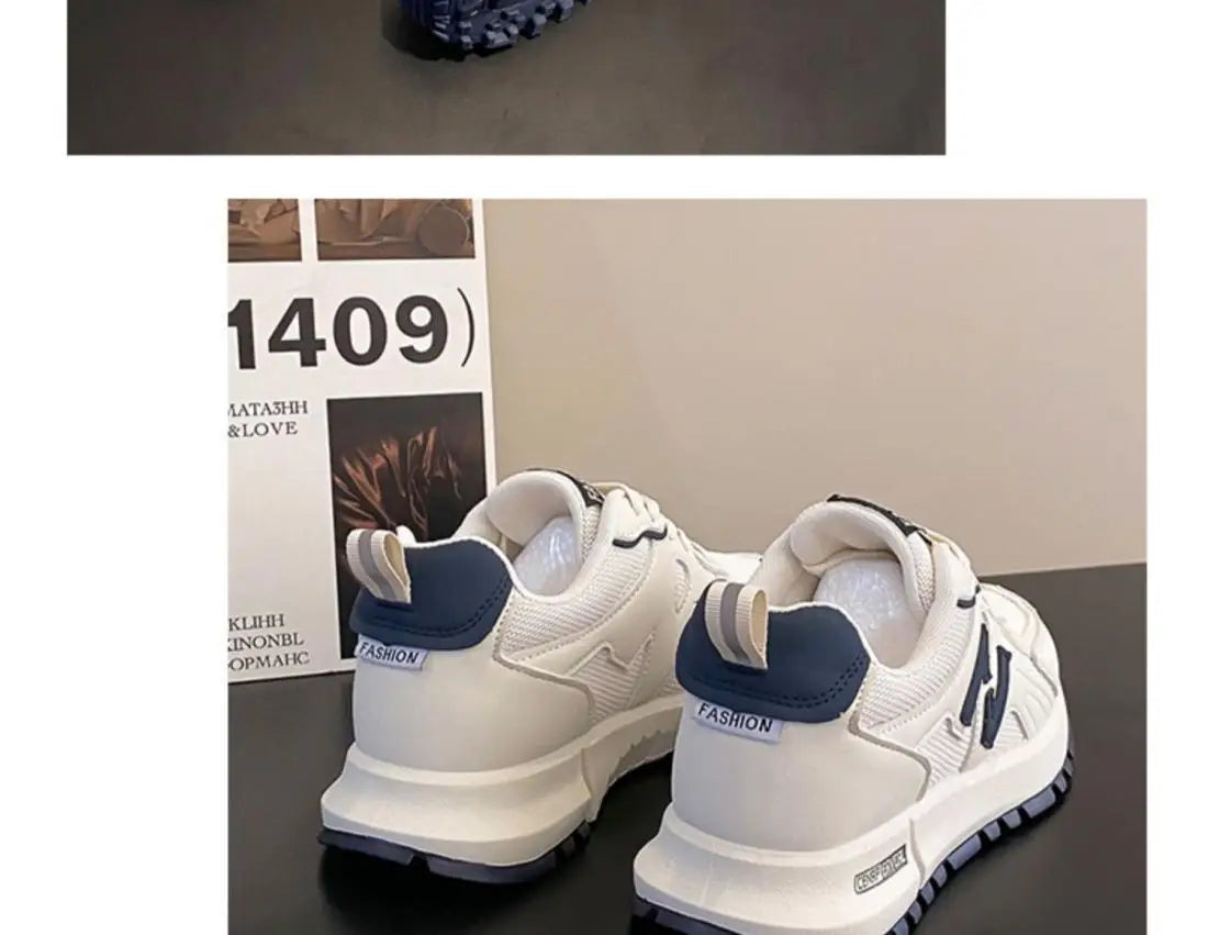 2025 New Style Women’s Sneakers – Lightweight Soft-Soled Non-Slip Casual Running Shoes for Autumn Students & Trendy Fashion