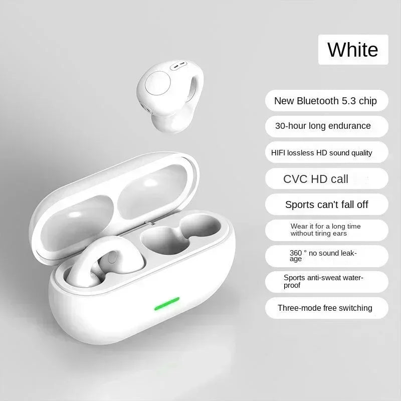 T75 Bone Conduction Wireless Bluetooth 5.3 Headphones | Sports Earphones | HiFi Waterproof TWS Headset