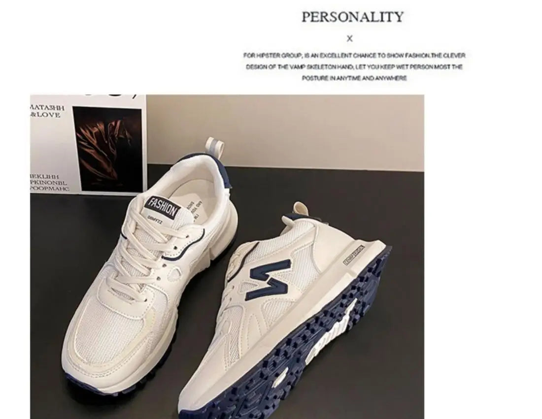 2025 New Style Women’s Sneakers – Lightweight Soft-Soled Non-Slip Casual Running Shoes for Autumn Students & Trendy Fashion
