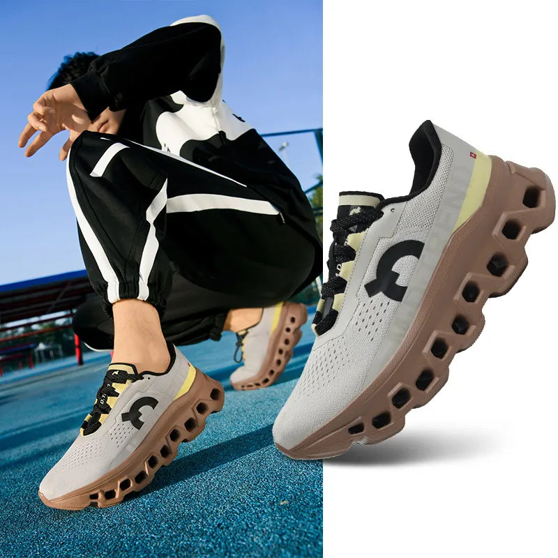 Men's Air Running Sneakers –2025. Breathable Outdoor Marathon & Walking Shoes, Large Size Sports Footwear
