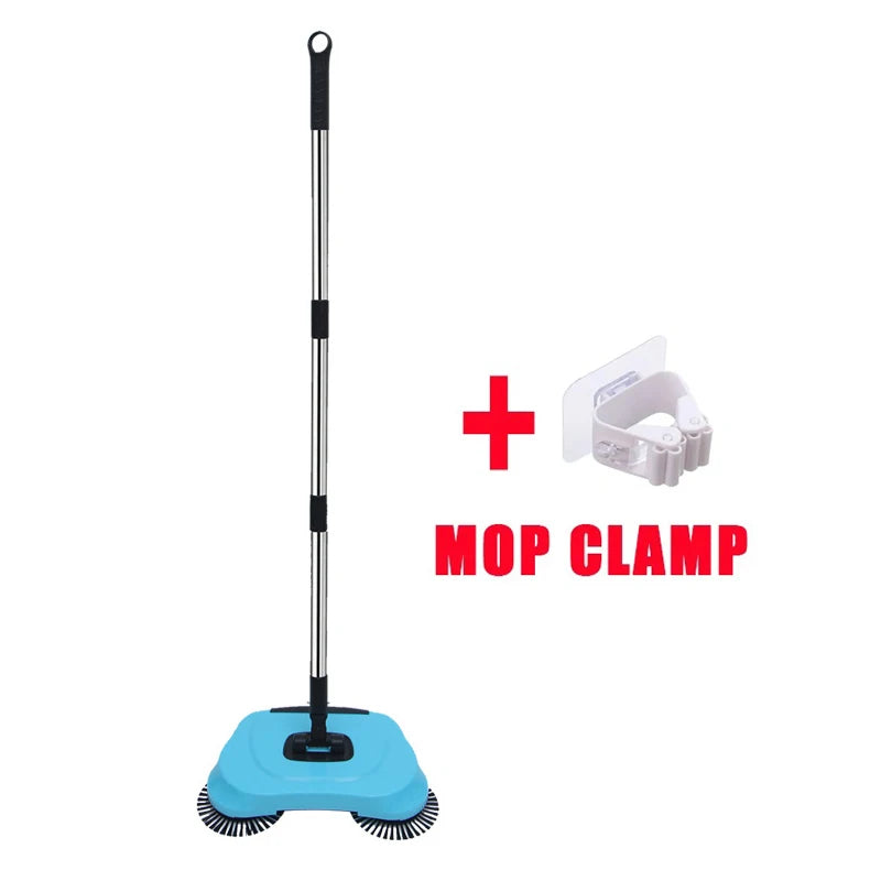 Lazy Sweeper Multifunctional Hand Push Vacuum Cleaner – Broom, Dustpan & Mop Combo