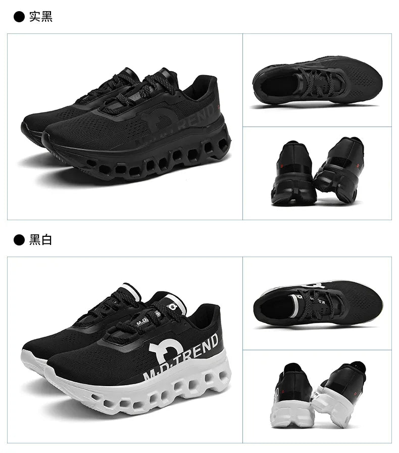 Men's Air Running Sneakers –2025. Breathable Outdoor Marathon & Walking Shoes, Large Size Sports Footwear