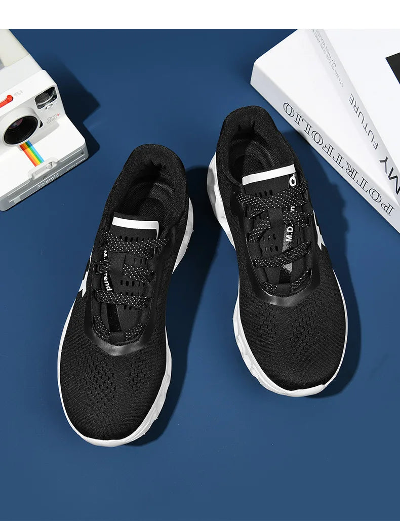 Men's Air Running Sneakers –2025. Breathable Outdoor Marathon & Walking Shoes, Large Size Sports Footwear