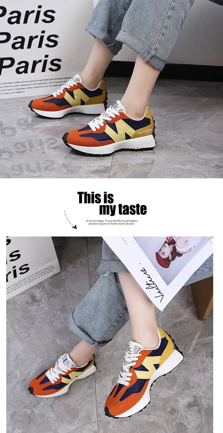 New Style NB Women’s Thick-Soled Dad Sneakers | Summer Breathable Comfortable Casual Shoes for Women