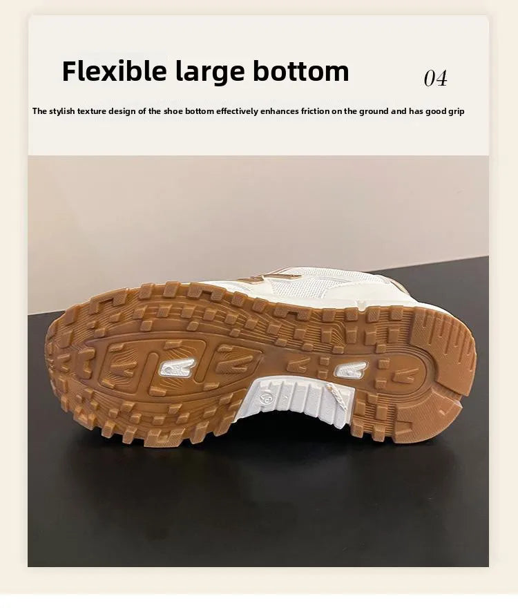 2025 New Style Women’s Sneakers – Lightweight Soft-Soled Non-Slip Casual Running Shoes for Autumn Students & Trendy Fashion