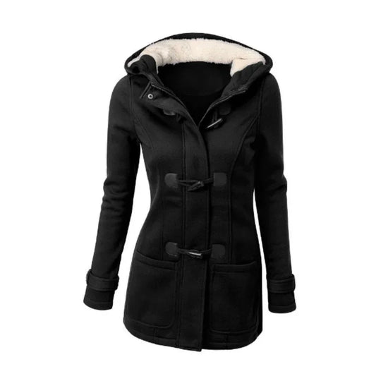 Women Basic Jacket 2025 | Autumn Casual Hooded Zipper Overcoat | Ladies Outwear Coat Casaco Feminino