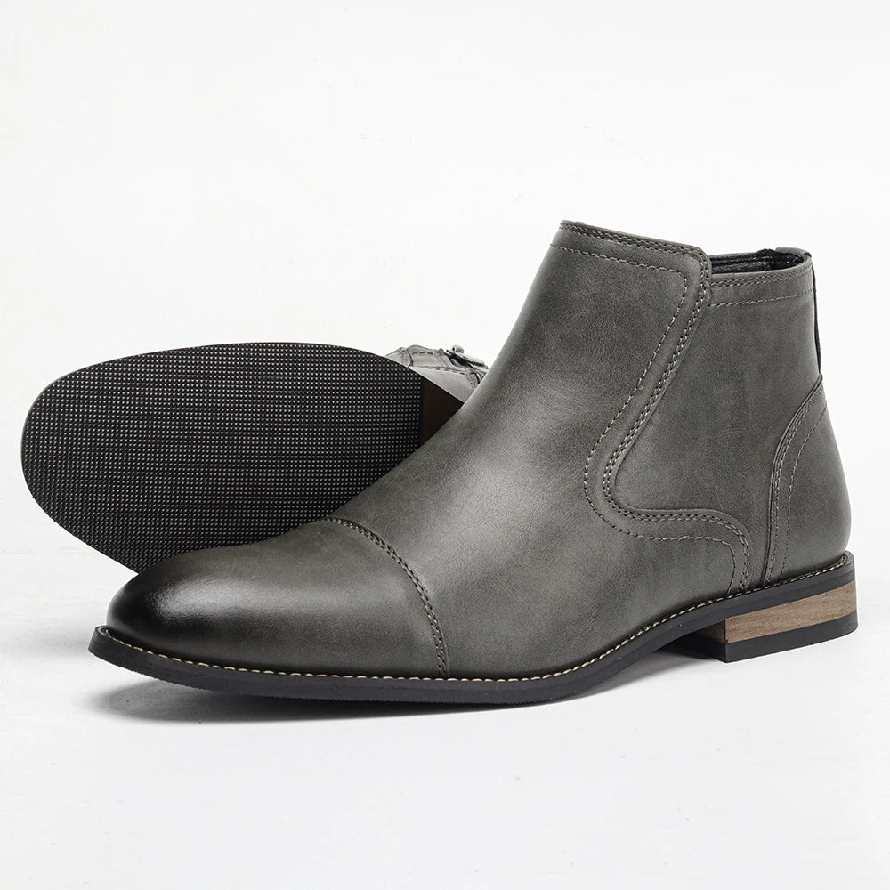 Men’s Leather Boots – Comfortable & Fashionable Brand Footwear