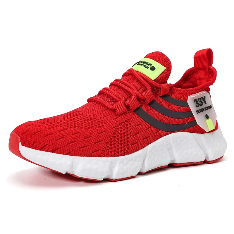 Men’s Casual Mesh Sneakers | Lightweight Breathable Running Shoes | Summer Outdoor Walking & Jogging Sports Footwear