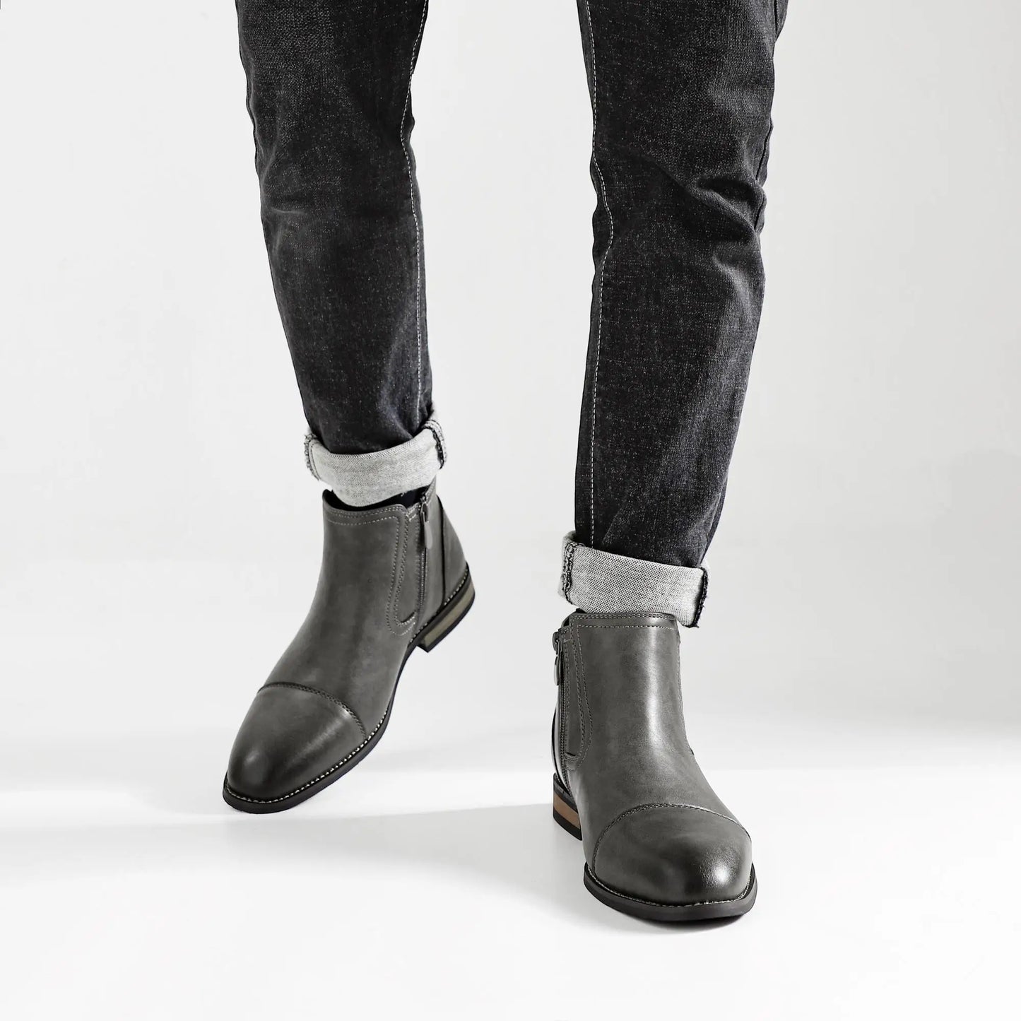 Men’s Leather Boots – Comfortable & Fashionable Brand Footwear