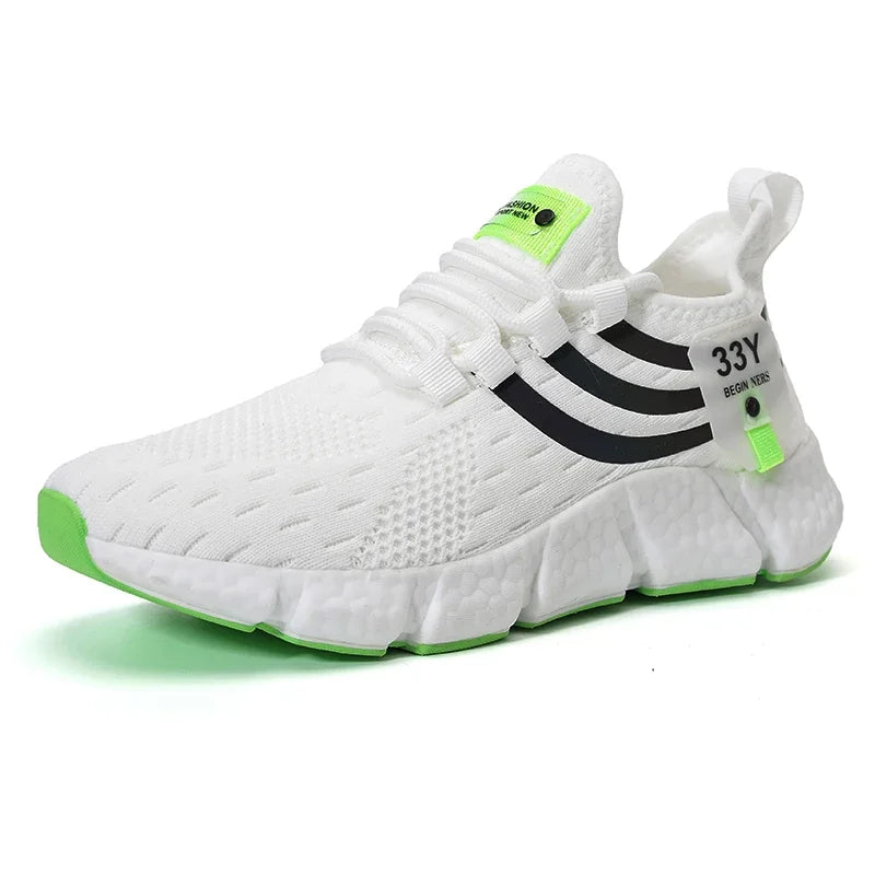 Men’s Casual Mesh Sneakers | Lightweight Breathable Running Shoes | Summer Outdoor Walking & Jogging Sports Footwear