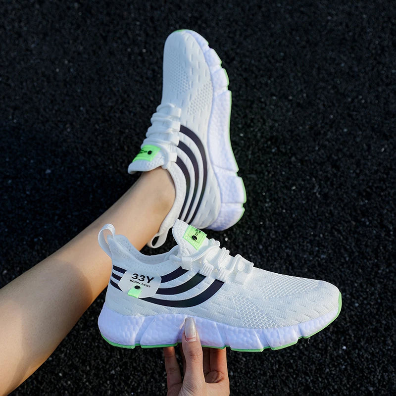 Men’s Casual Mesh Sneakers | Lightweight Breathable Running Shoes | Summer Outdoor Walking & Jogging Sports Footwear