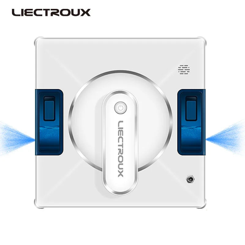 Robot Window Cleaner Liectroux YW509 | 4-Way Water Spray | 3000Pa Suction Power | Smart Memory Window Glass Cleaning Robot