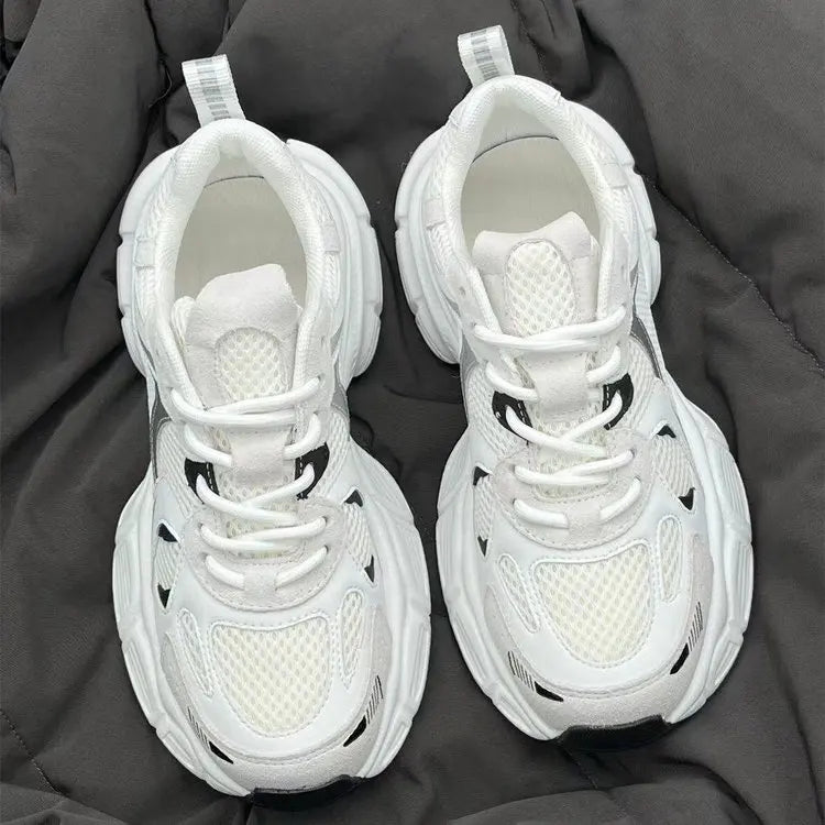 2025 Women’s Mesh Breathable Running Shoes | Casual Sports Sneakers | Lightweight Fitness & Walking Vulcanized Shoes
