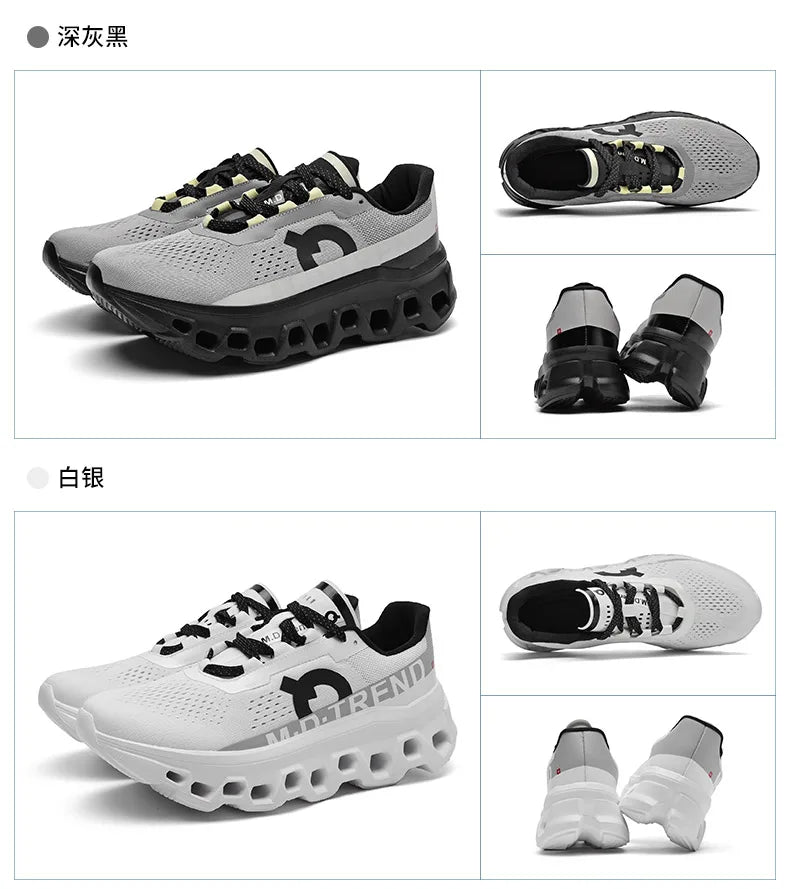 Men's Air Running Sneakers –2025. Breathable Outdoor Marathon & Walking Shoes, Large Size Sports Footwear