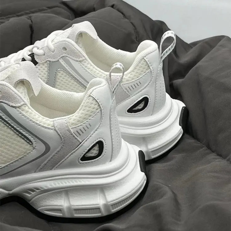 2025 Women’s Mesh Breathable Running Shoes | Casual Sports Sneakers | Lightweight Fitness & Walking Vulcanized Shoes