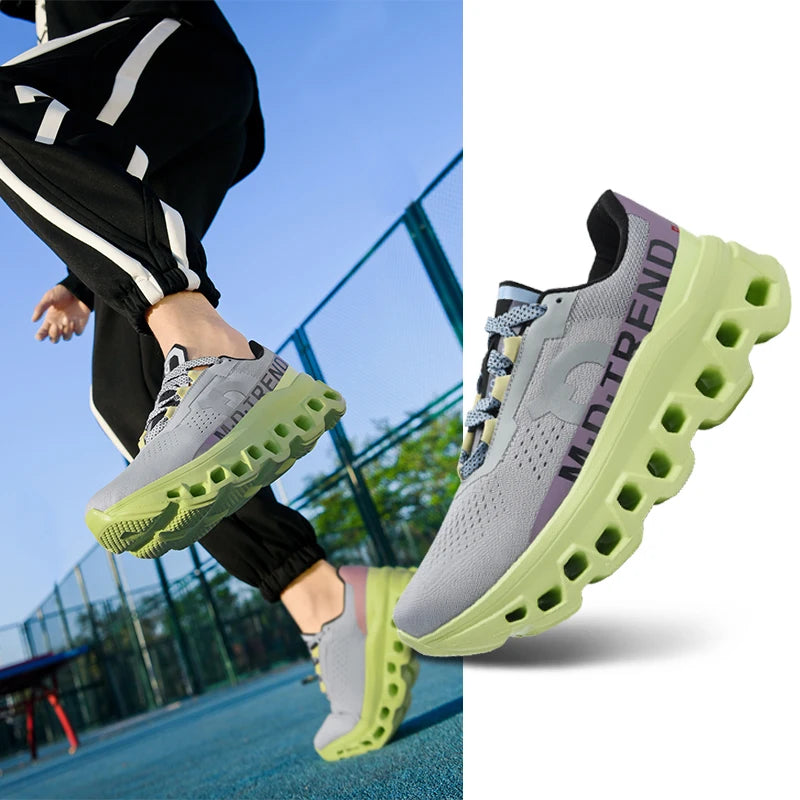 Men's Air Running Sneakers –2025. Breathable Outdoor Marathon & Walking Shoes, Large Size Sports Footwear