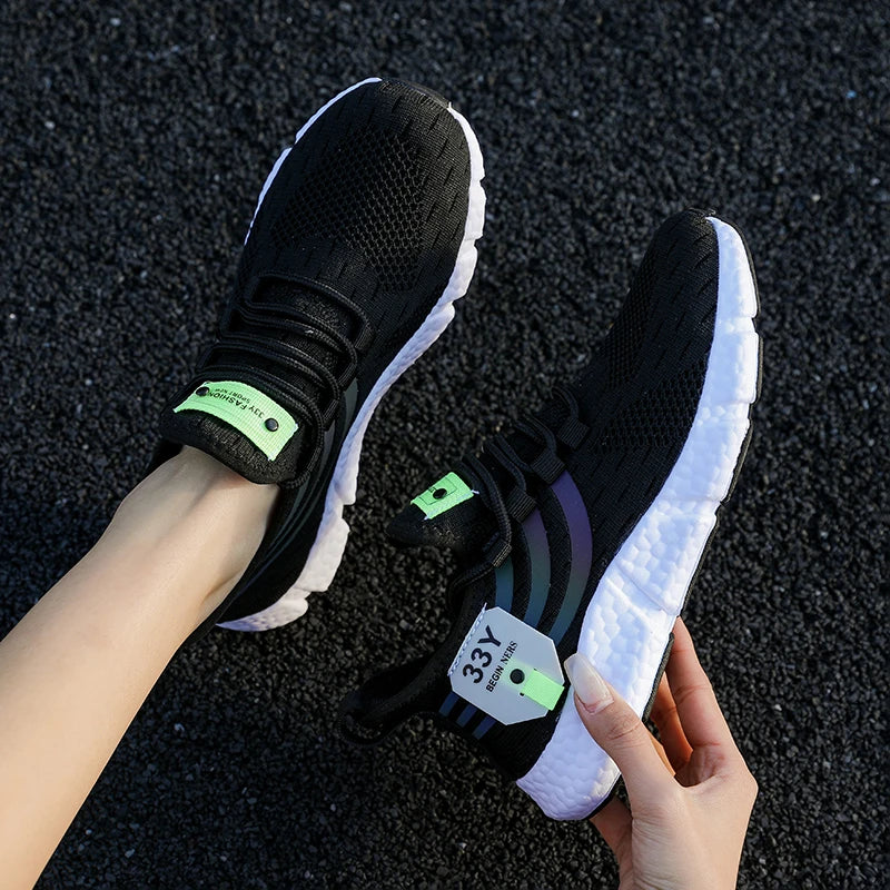 Men’s Casual Mesh Sneakers | Lightweight Breathable Running Shoes | Summer Outdoor Walking & Jogging Sports Footwear