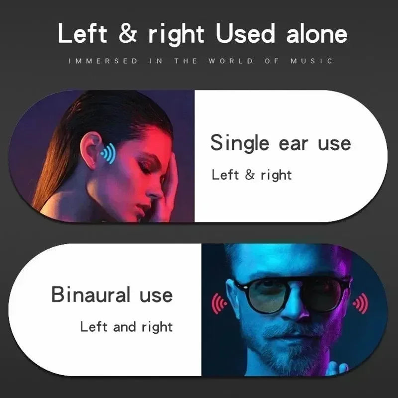 T75 Bone Conduction Wireless Bluetooth 5.3 Headphones | Sports Earphones | HiFi Waterproof TWS Headset