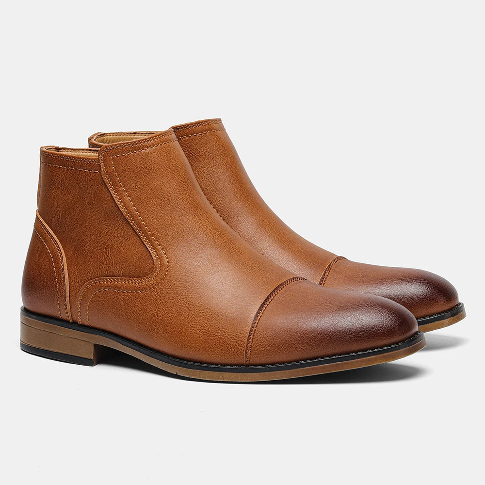 Men’s Leather Boots – Comfortable & Fashionable Brand Footwear