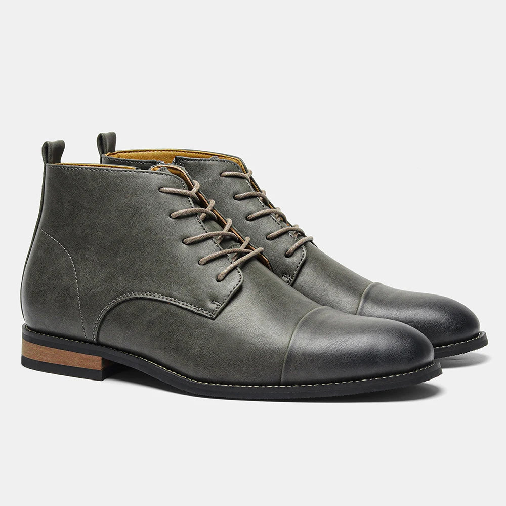 Men’s Leather Boots – Comfortable & Fashionable Brand Footwear