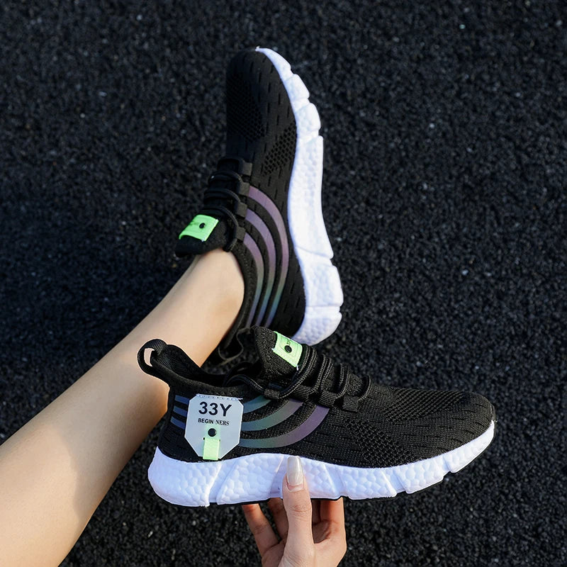 Men’s Casual Mesh Sneakers | Lightweight Breathable Running Shoes | Summer Outdoor Walking & Jogging Sports Footwear