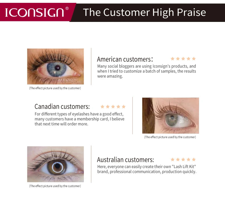 ICONSIGN Upgrade Version Lash Lift Kit