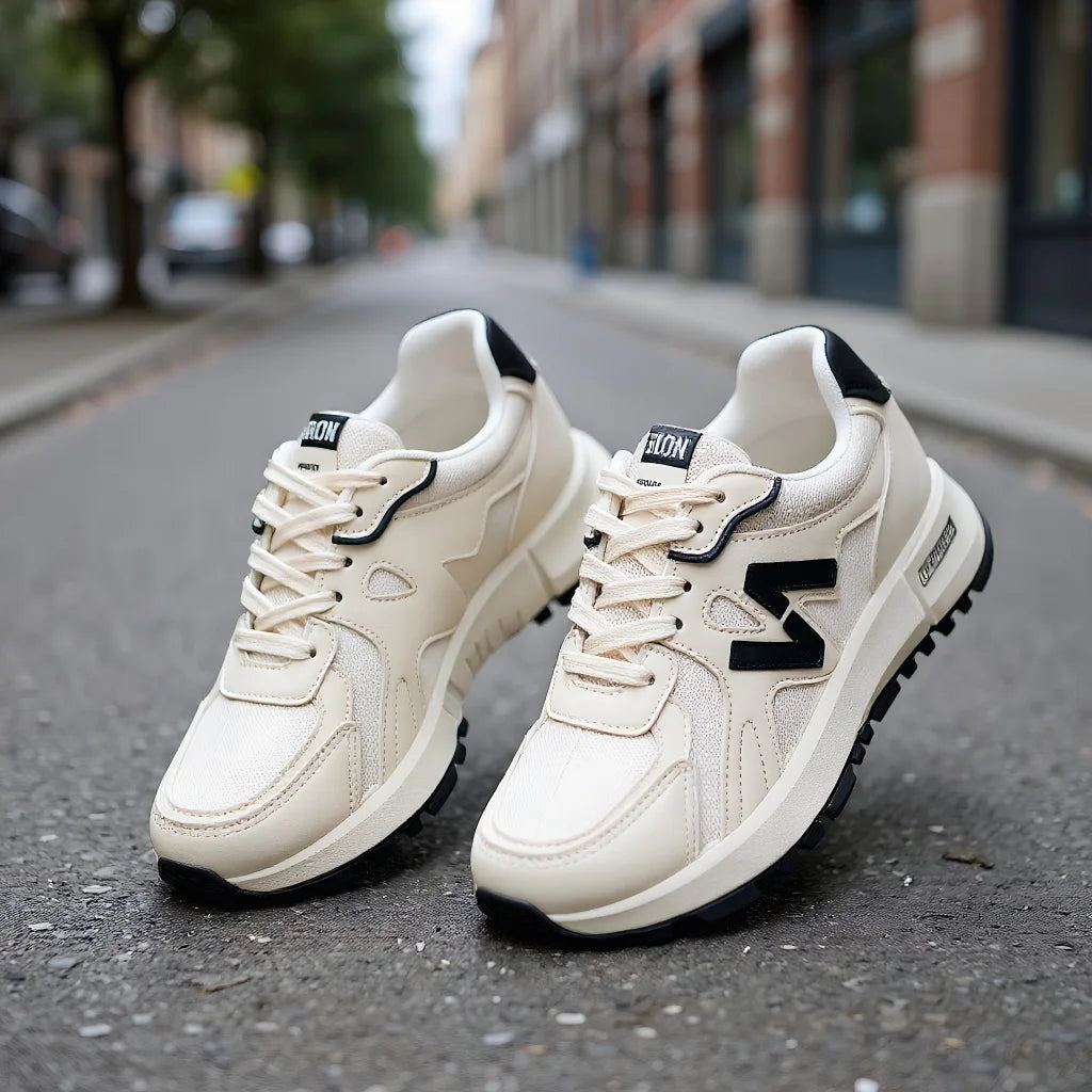 2025 New Style Women’s Sneakers – Lightweight Soft-Soled Non-Slip Casual Running Shoes for Autumn Students & Trendy Fashion