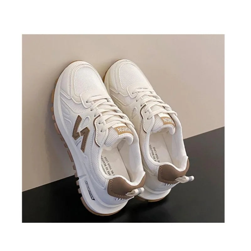2025 New Style Women’s Sneakers – Lightweight Soft-Soled Non-Slip Casual Running Shoes for Autumn Students & Trendy Fashion