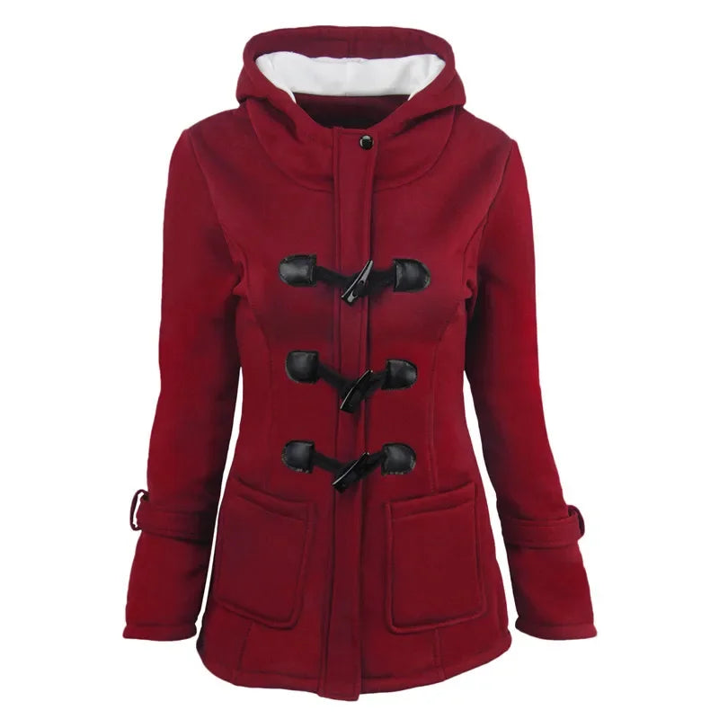 Women Basic Jacket 2025 | Autumn Casual Hooded Zipper Overcoat | Ladies Outwear Coat Casaco Feminino