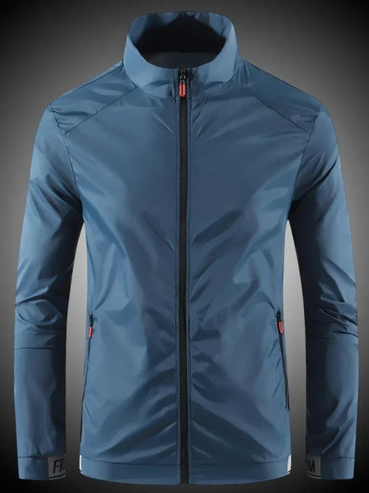Men's Breathable Sports Waterproof Jacket – Summer UV Protection Outdoor Fishing Skin Clothing